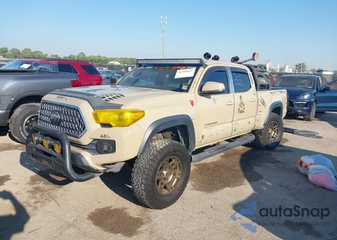2018 Toyota Tacoma Trd Off Road из США, поврежденный, VIN 3TMDZ5BN0JM051509